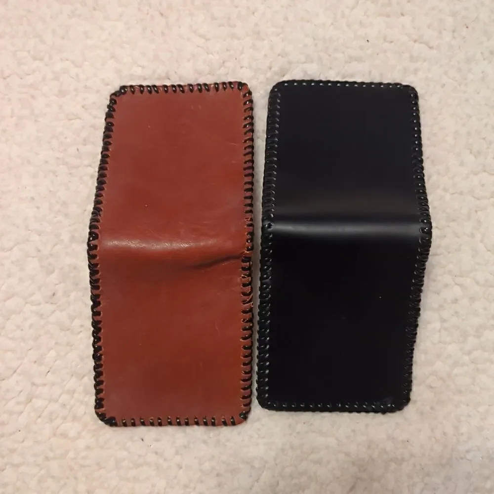 Handmade Leather Bi-fold Men's Wallets